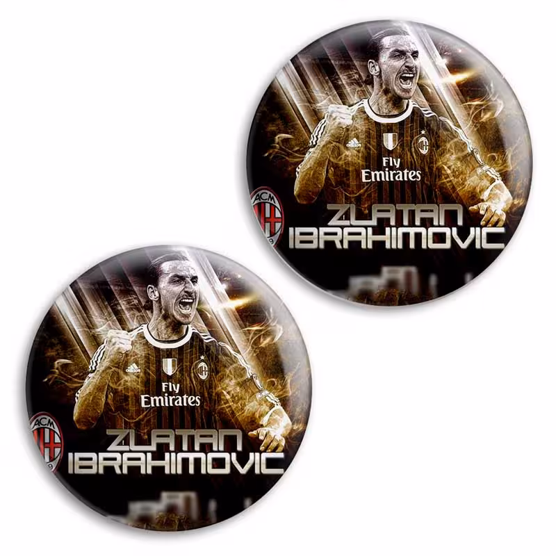  پیکسل پرمانه طرح زلاتان ابراهیموویچ کد pm2n.17250 مجموعه 2 عددی