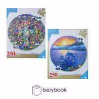 fancy / پازل 250 تکه / گرد / قطر 38