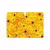 برچسب پوششی ماهوت مدل Yellow-Flower مناسب برای تبلت سامسونگ Galaxy Note 10.1 2012 N8010