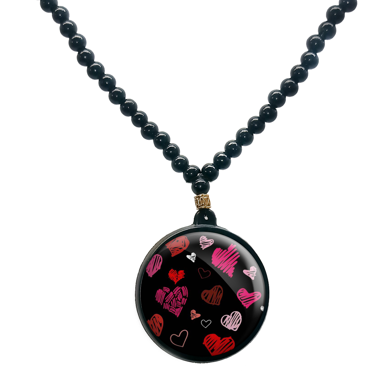 گردنبند پرمانه طرح بهترین همسر کد pmd.58