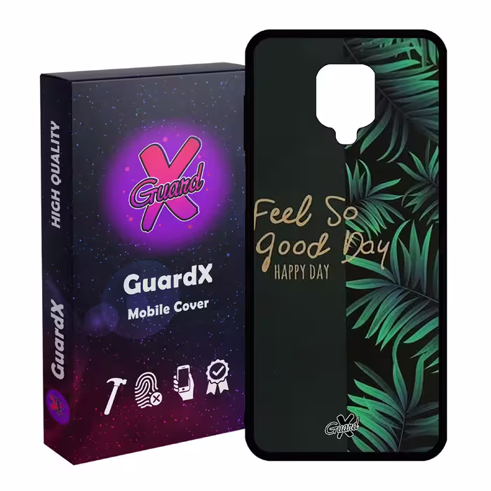 کاور گارد ایکس طرح حس خوب مدل Glass10393 مناسب برای گوشی موبایل شیائومی Redmi Note 9S / Note 9 Pro / Note 9 Pro Max