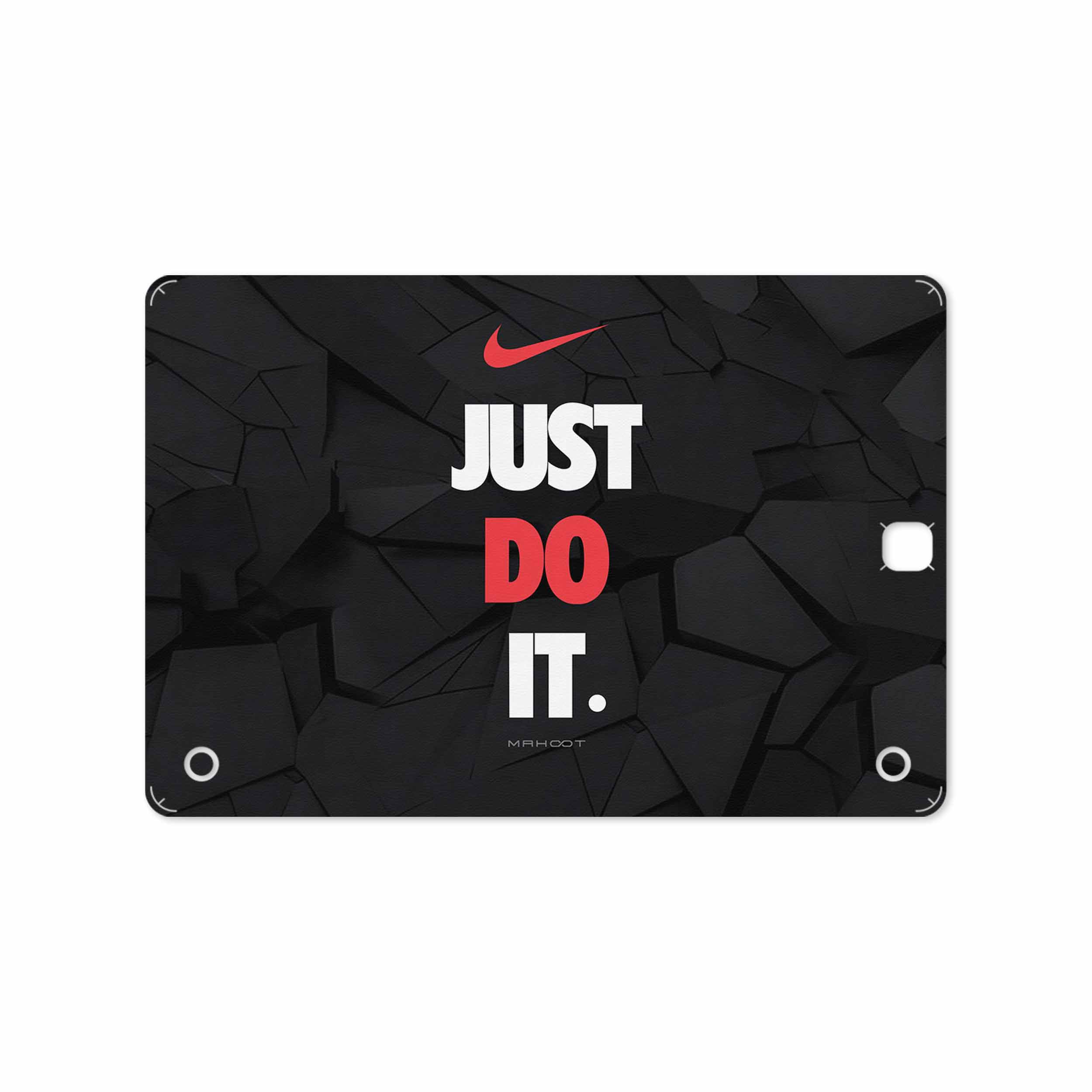 برچسب پوششی ماهوت مدل NIKE-Logo مناسب برای تبلت سامسونگ Galaxy Tab A 9.7 2015 T555