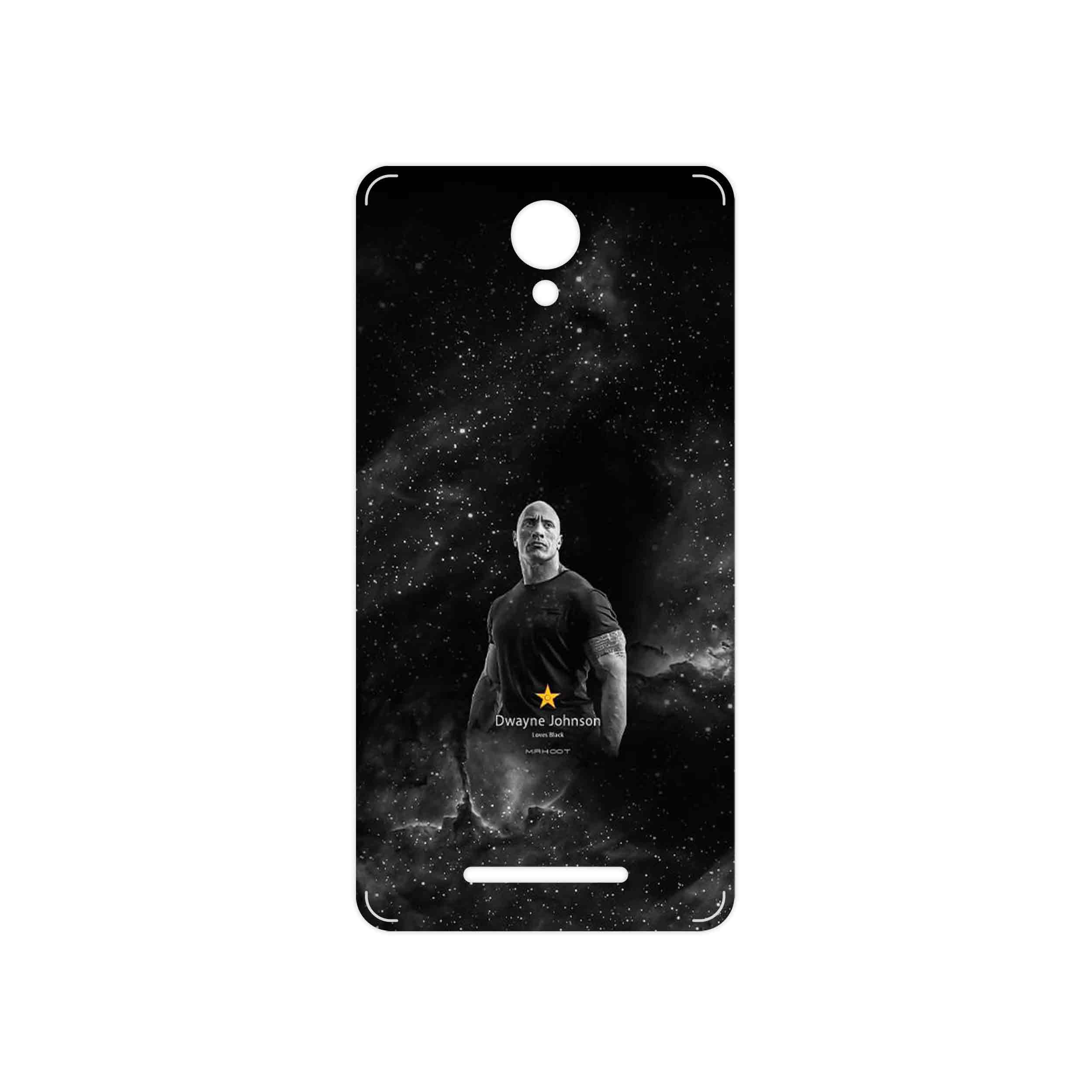 برچسب پوششی ماهوت مدل Dwayne Johnson مناسب برای گوشی موبایل شیائومی Redmi Note 2