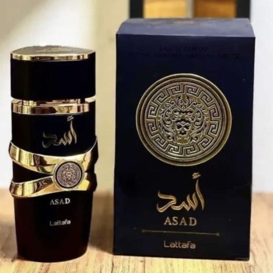 عطر ادکلن اسد لطافه لتافه زنانه مردانه اورجینال 100میل Lattafa Asad مشابه ترین رایحه به ساواژ ، ماندگاری بالای12 ساعت