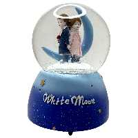 گوی موزیکال مدل White moon کد KC84864-6