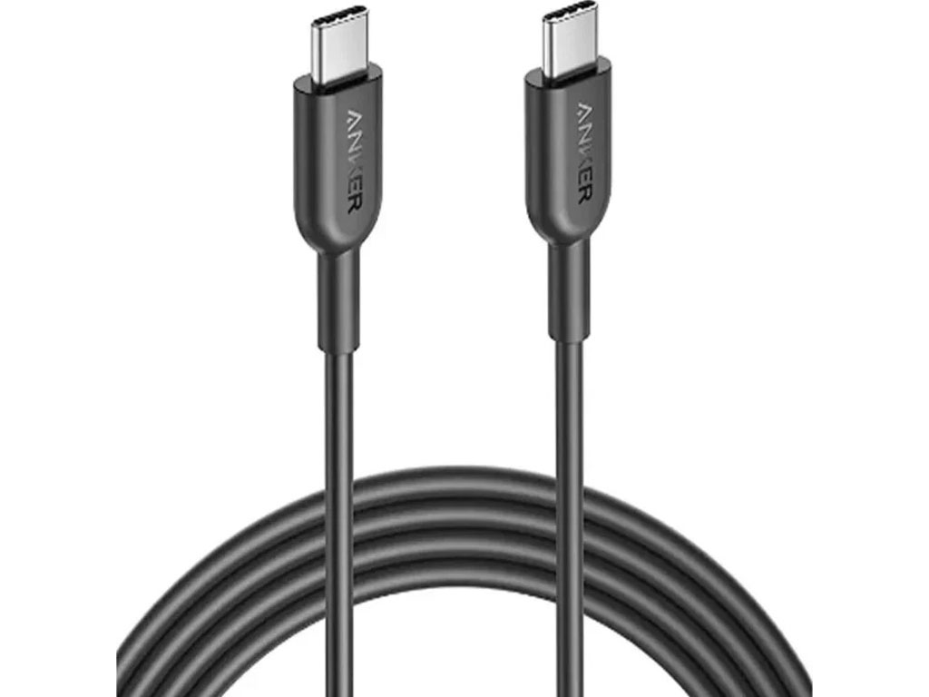 کابل شارژ سریع تایپ سی به تایپ سی 60 وات 90سانتی‌متری انکر A8852H11