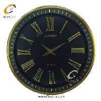 ساعت دیواری اورجینال آرتمیس آلیاژ فلزی طلایی| کد رفرنس 90010، مدل: 2036GoldBlack