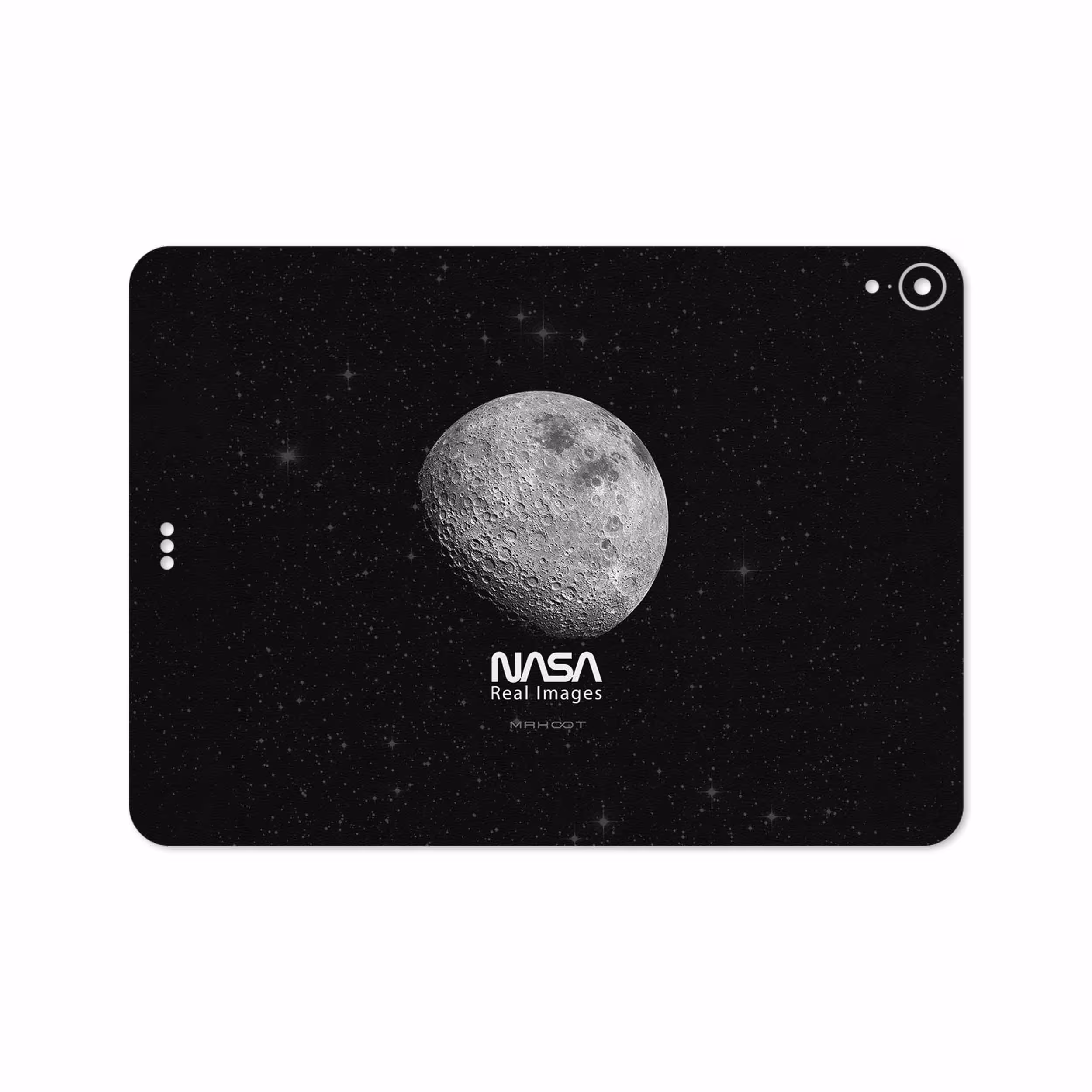 برچسب پوششی ماهوت مدل Moon-By-NASA مناسب برای تبلت اپل iPad Pro 11 2018 A1934