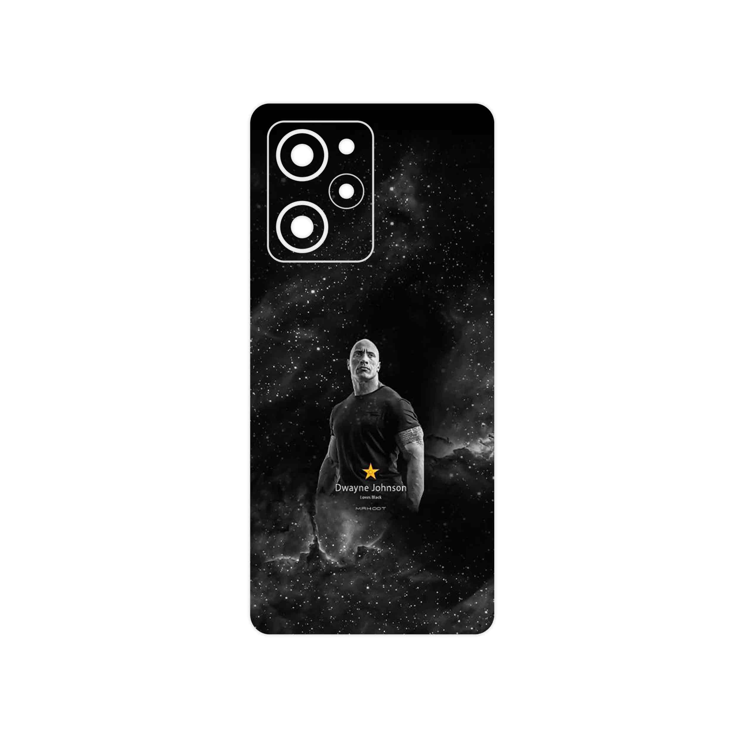 برچسب پوششی ماهوت مدل Dwayne Johnson مناسب برای گوشی موبایل شیائومی Poco X5 Pro