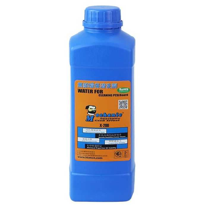محلول تمیز کننده برد مکانیک مدل X-200 حجم 1000 میلی لیتر