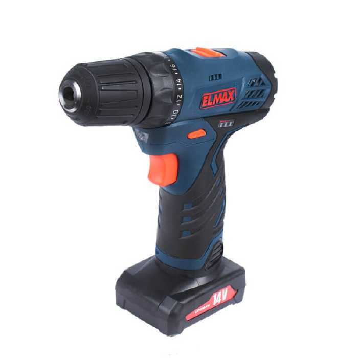 دریل پیچ گوشتی شارژی 14 ولت المکس مدل CD214