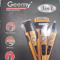 ماشین اصلاح سه کاره geemy مدل gm-6617