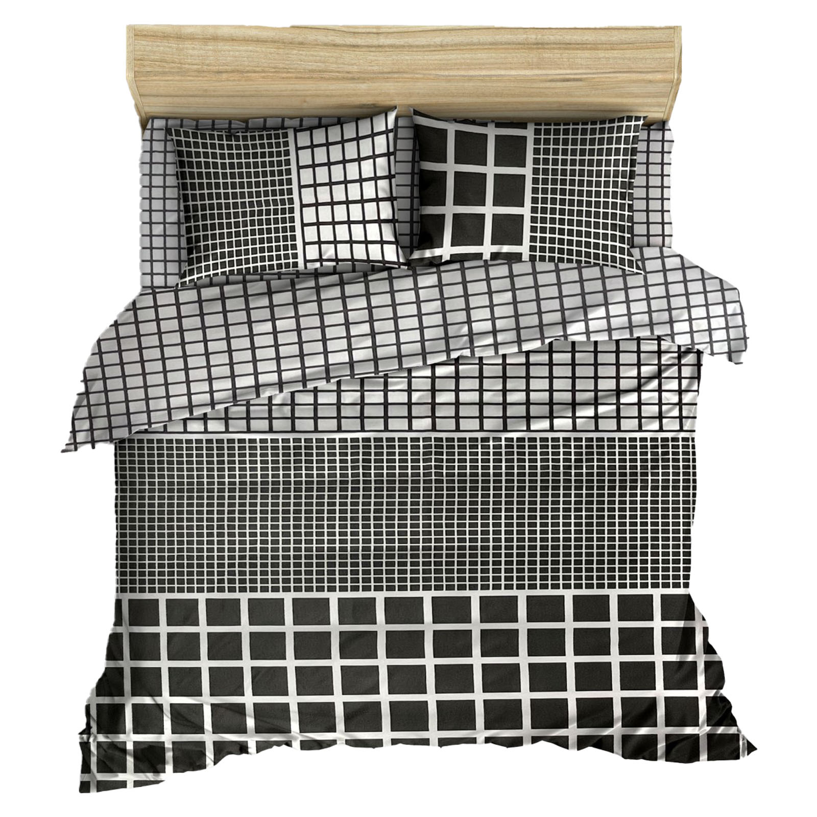 سرویس خواب کوکوجم مدل چهار خانه کد 150 دونفره 6 تکه