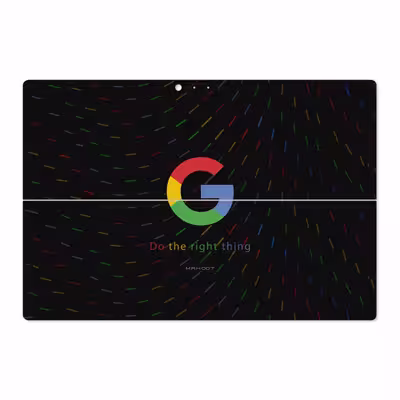 برچسب پوششی ماهوت مدل Google-Logo مناسب برای تبلت مایکروسافت Surface Pro 3 2014