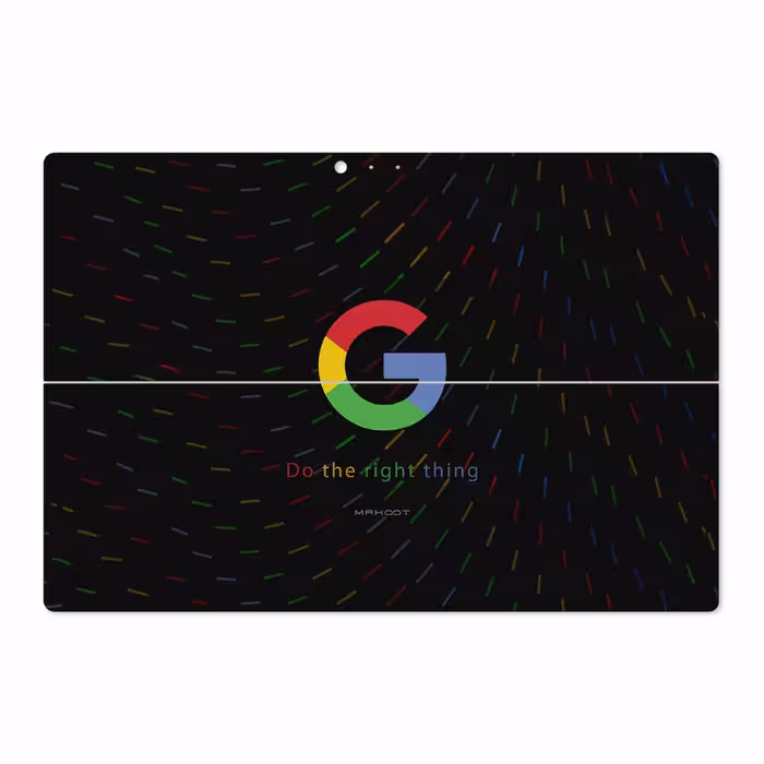 برچسب پوششی ماهوت مدل Google-Logo مناسب برای تبلت مایکروسافت Surface Pro 3 2014