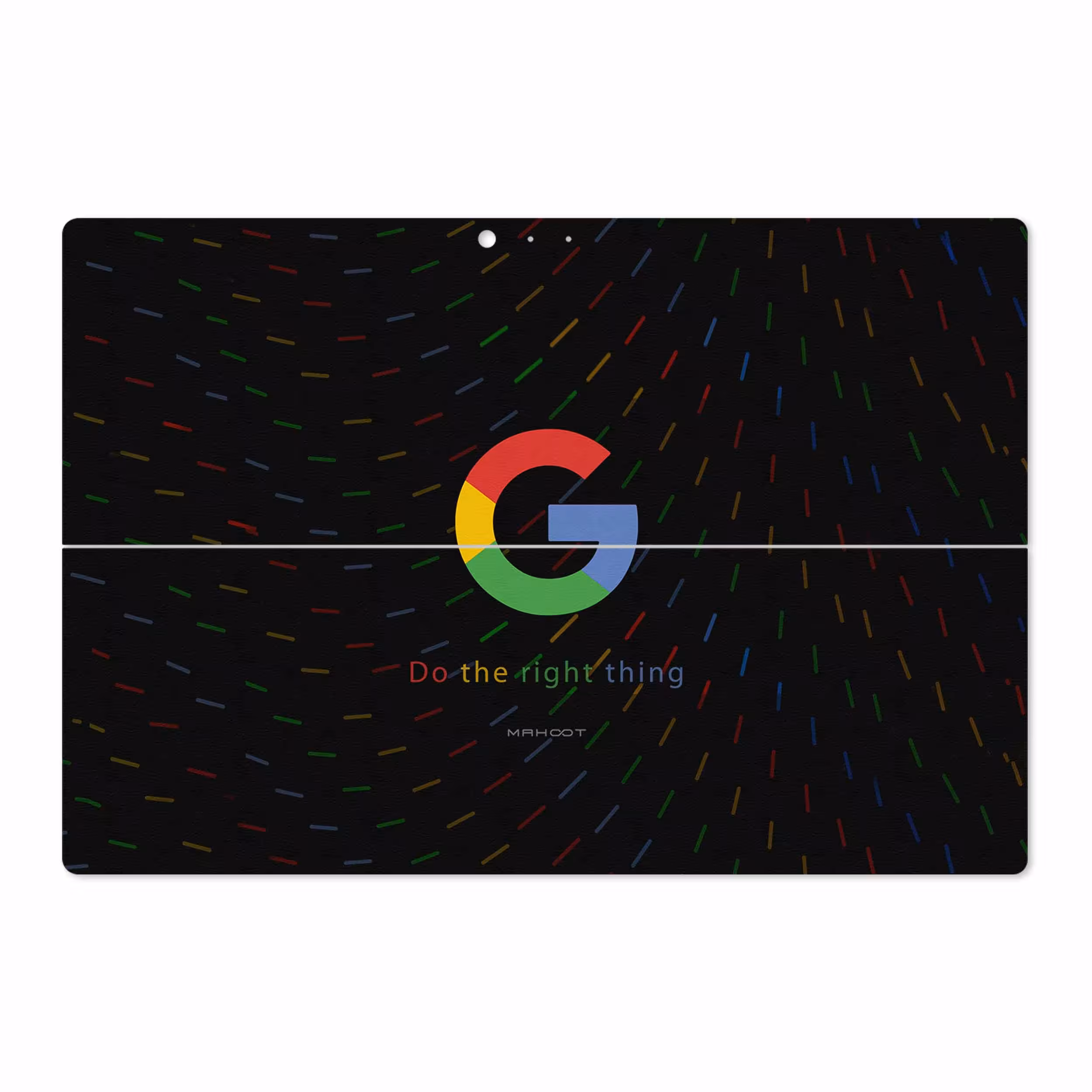 برچسب پوششی ماهوت مدل Google-Logo مناسب برای تبلت مایکروسافت Surface Pro 3 2014