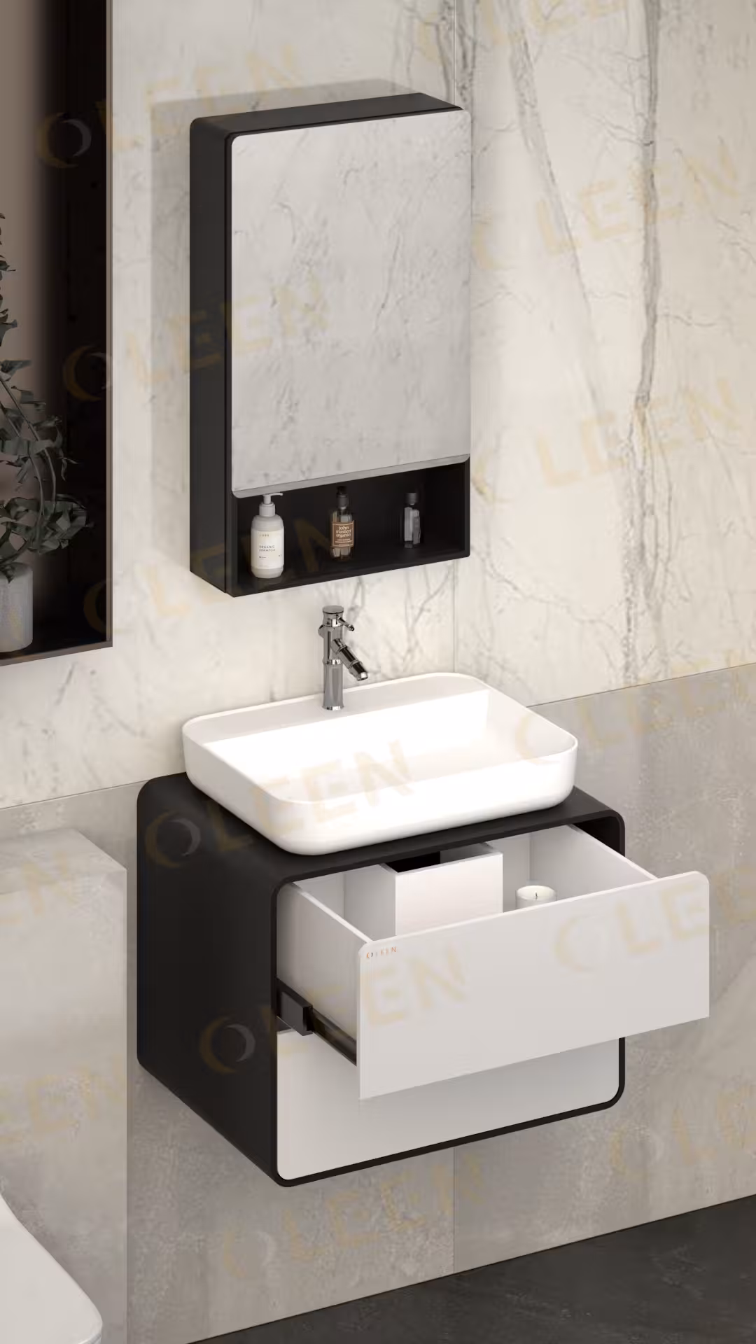 روشویی کابینتی اُلین مدل پونه