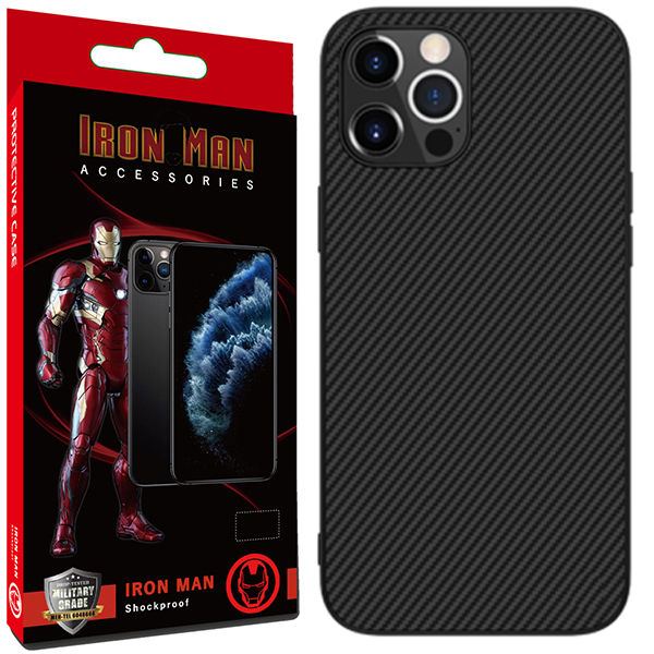  کاور آیرون من مدل Synthetic fiber مناسب برای گوشی موبایل اپل Iphone 12/12 Pro 