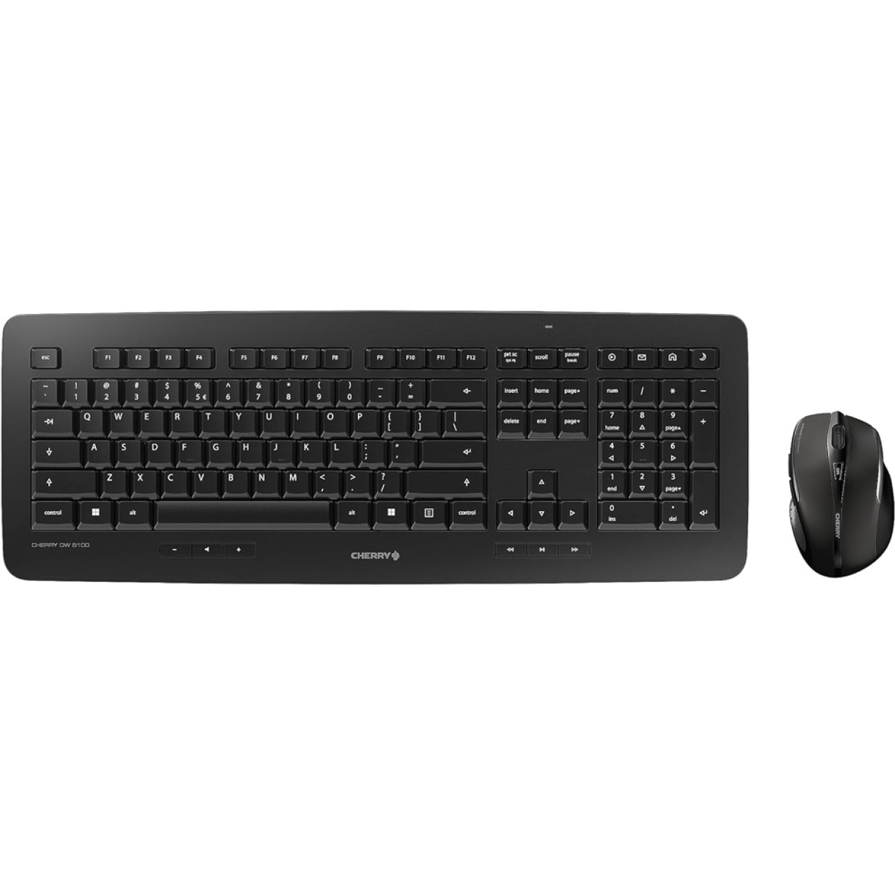 ست موس و کیبورد بی سیم ارگنومیک چری مدل DW 5100