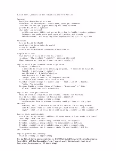 خرید و دانلود نسخه کامل کتاب Distributed Computer Systems Engineering: Lecture Notes