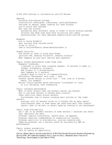 خرید و دانلود نسخه کامل کتاب Distributed Computer Systems Engineering: Lecture Notes