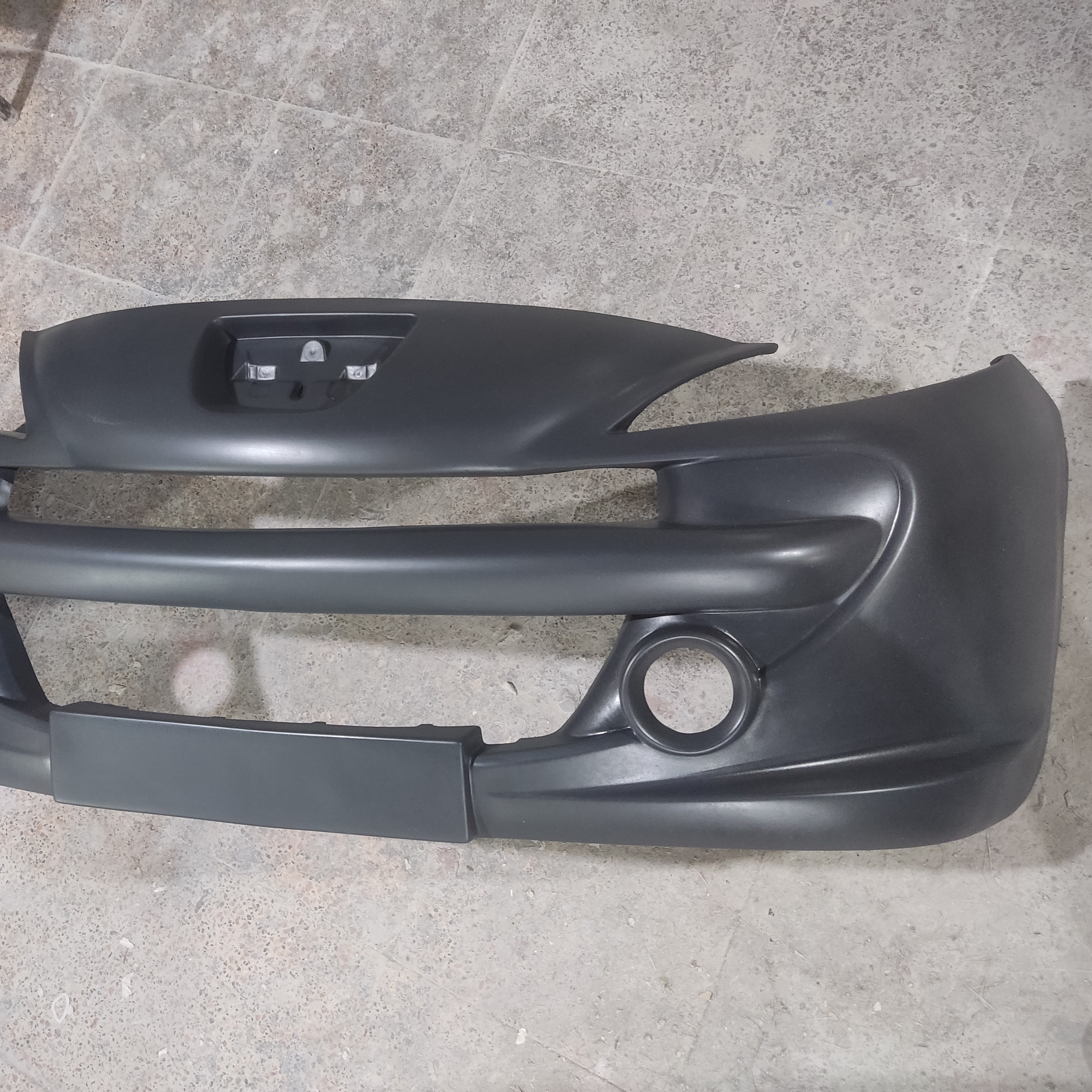 سپر جلو 207 rc آرسی فایبرگلاس درجه یک بدون رنگ ارسال با تیپاکس و بصورت پس کرایه