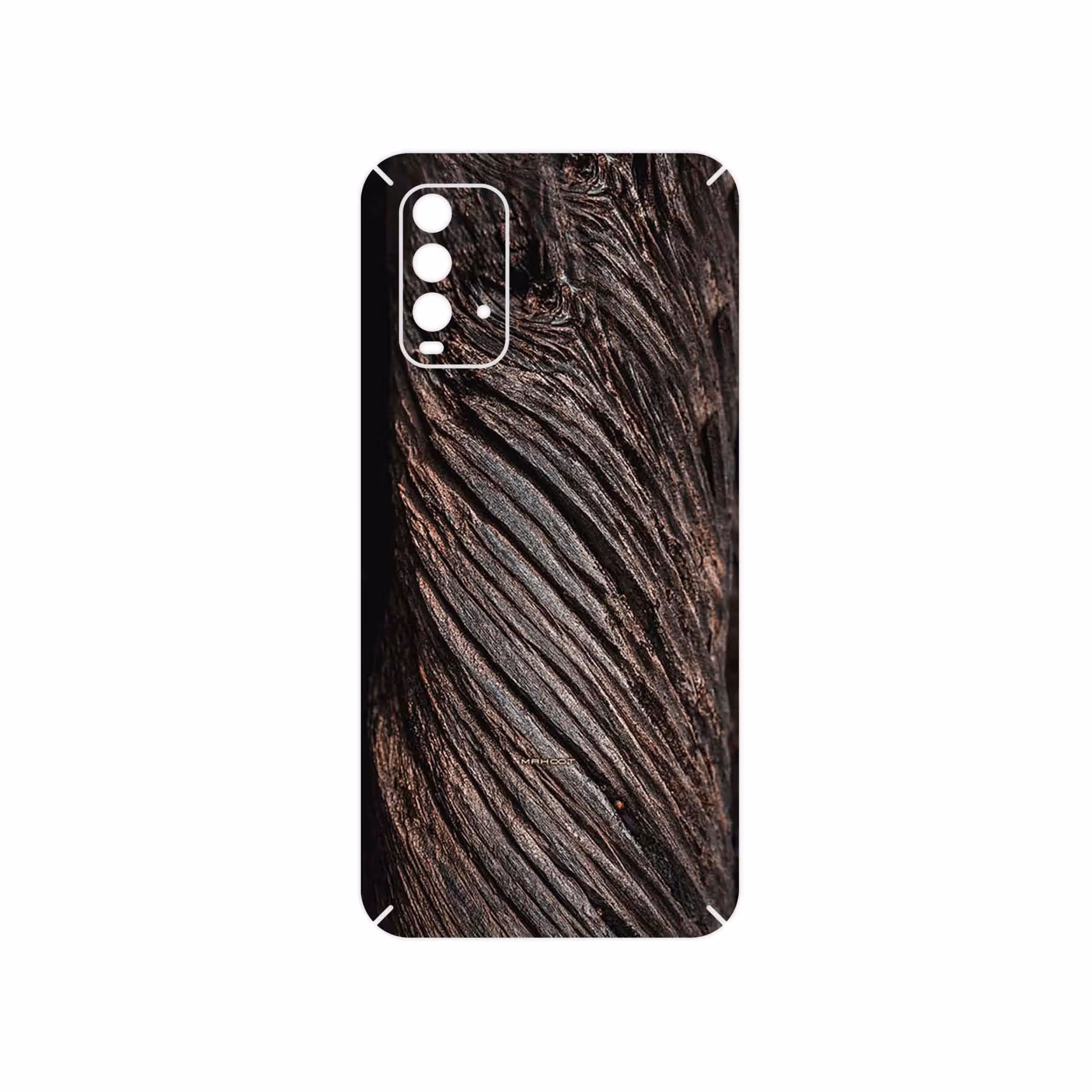 برچسب پوششی ماهوت مدل Wood Texture 9 مناسب برای گوشی موبایل شیائومی Redmi 9T
