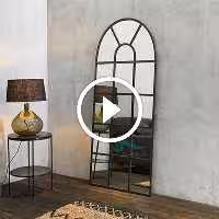آینه قدی آبتین - آینه و روشویی تجسم