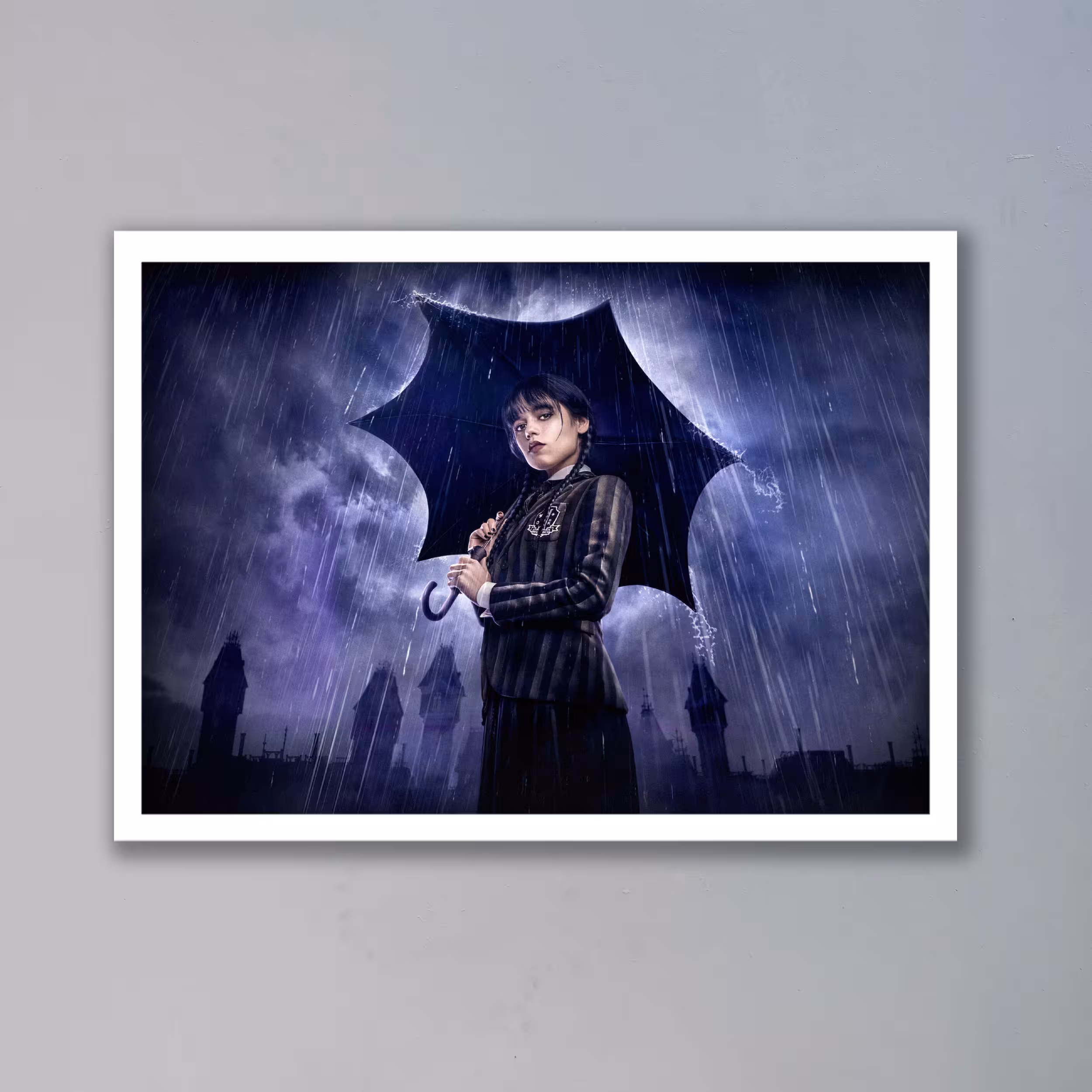 تابلو مدل ونزدی آدامز Wednesday Addams کد LAG1088