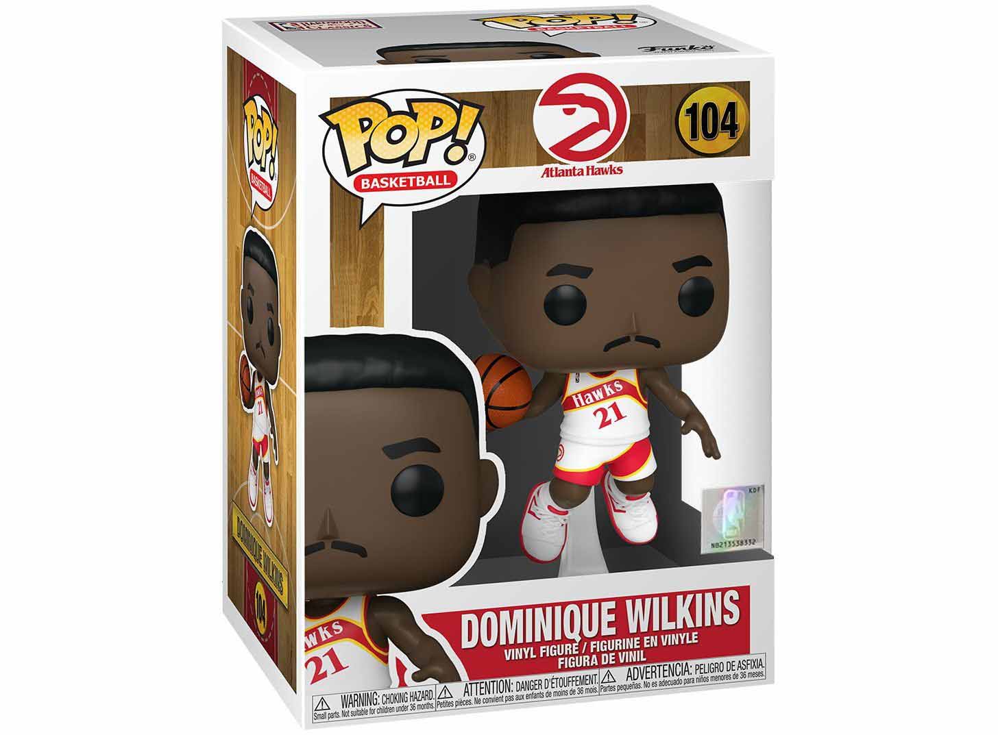 خرید عروسک POP! - اکشن فیگور دومینیک ویلکینز Dominique Wilkins​​ با بهترین قیمت