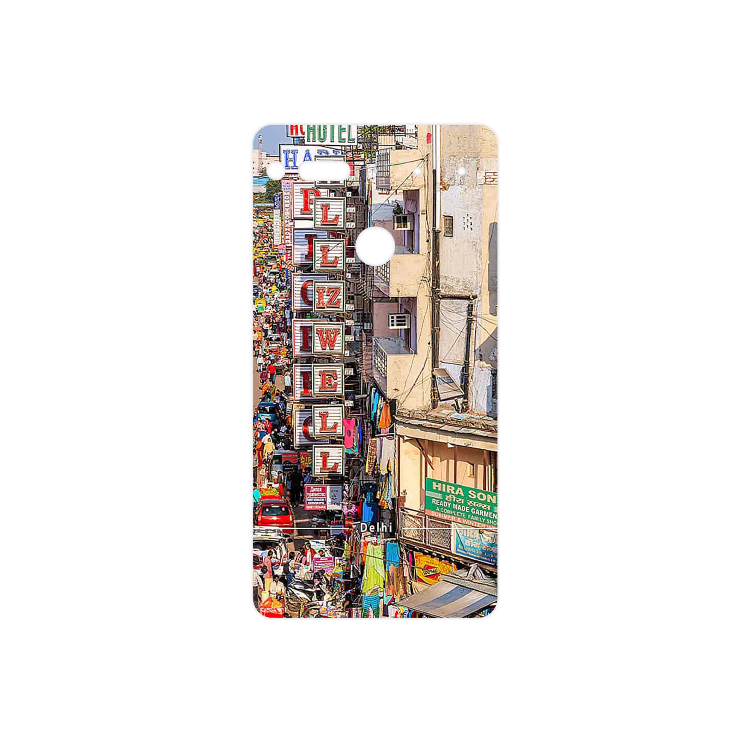 برچسب پوششی ماهوت مدل City of Delhi مناسب برای گوشی موبایل اسنشال PH1