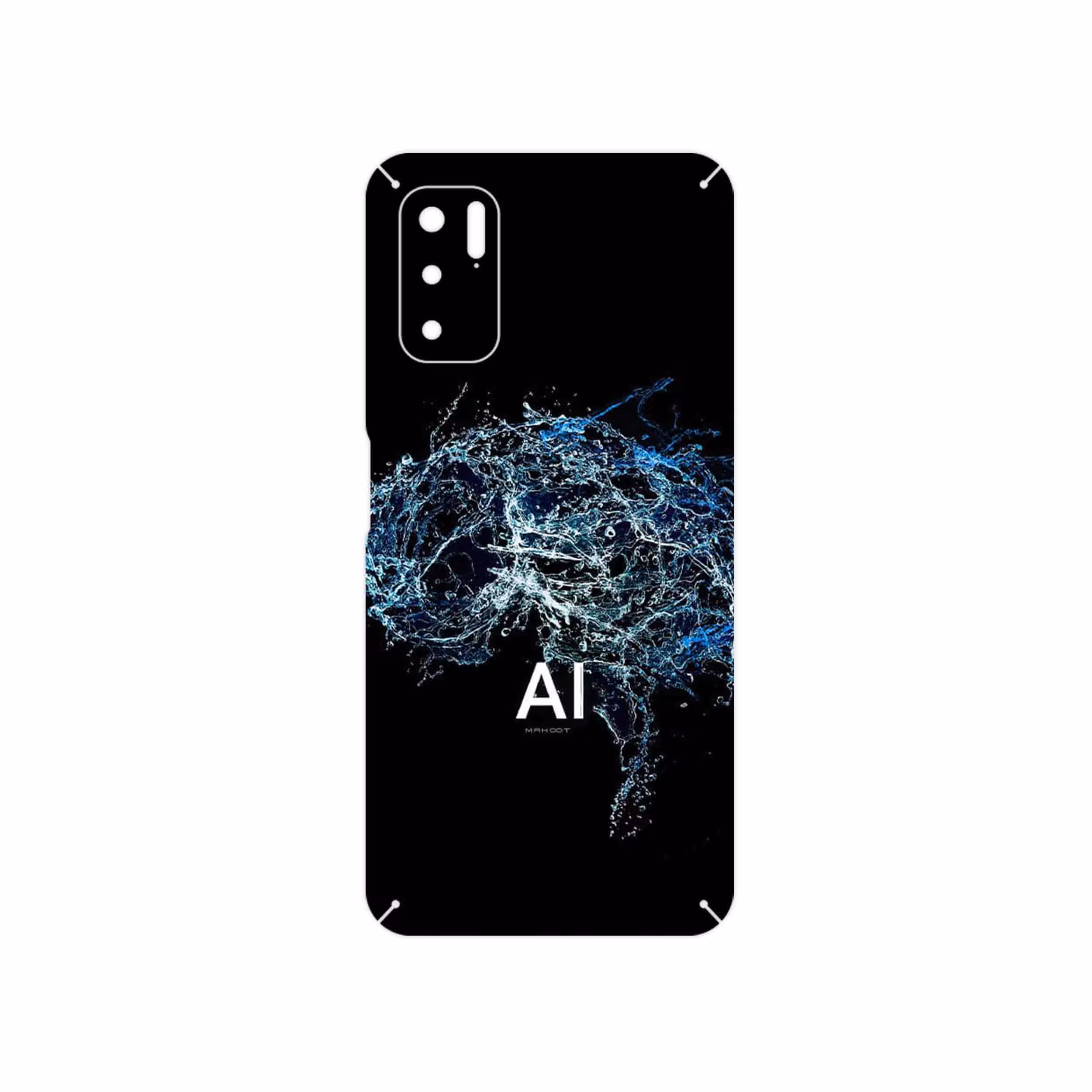 برچسب پوششی ماهوت مدل Artificial intelligence 2 مناسب برای گوشی موبایل شیائومی Redmi Note 10 5G
