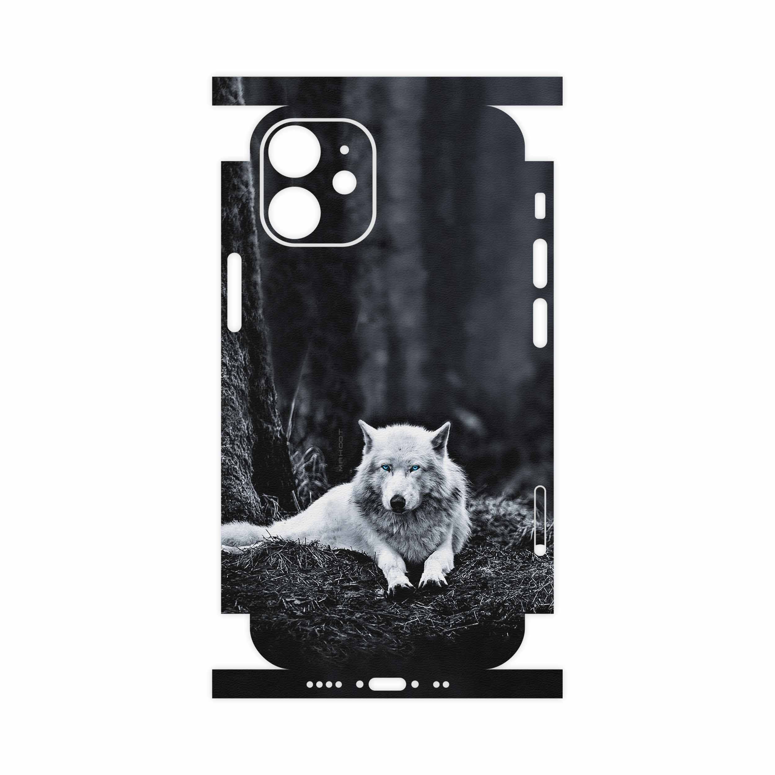 برچسب پوششی ماهوت مدل Dire Wolf-FullSkin مناسب برای گوشی موبایل اپل iPhone 12 mini