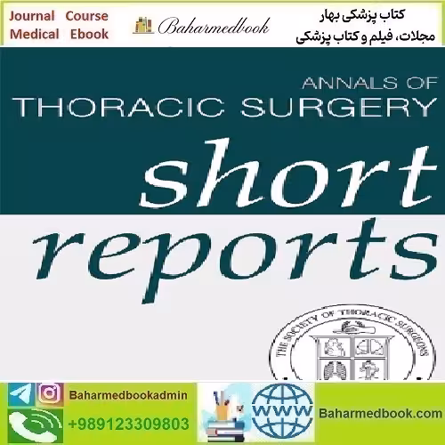Annals of Thoracic Surgery Short Reports Volume 2 Issue 1 2024