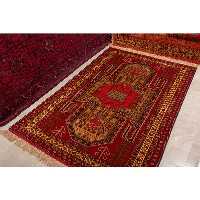 فرش دستباف 3 متری گل ابریشم طرح بجنوردی 