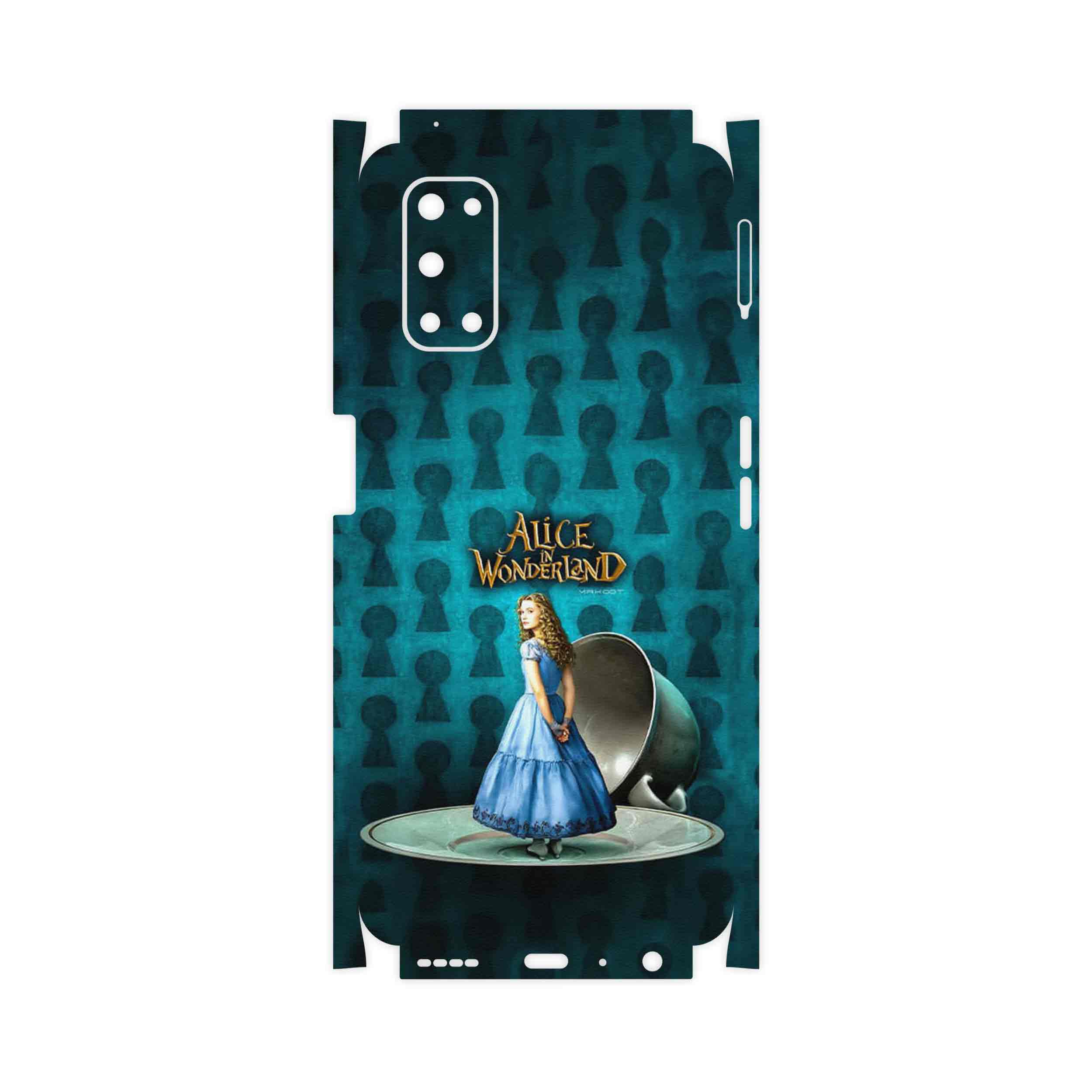 برچسب پوششی ماهوت مدل Alice in Wonderland-FullSkin مناسب برای گوشی موبایل ریلمی 7 5G