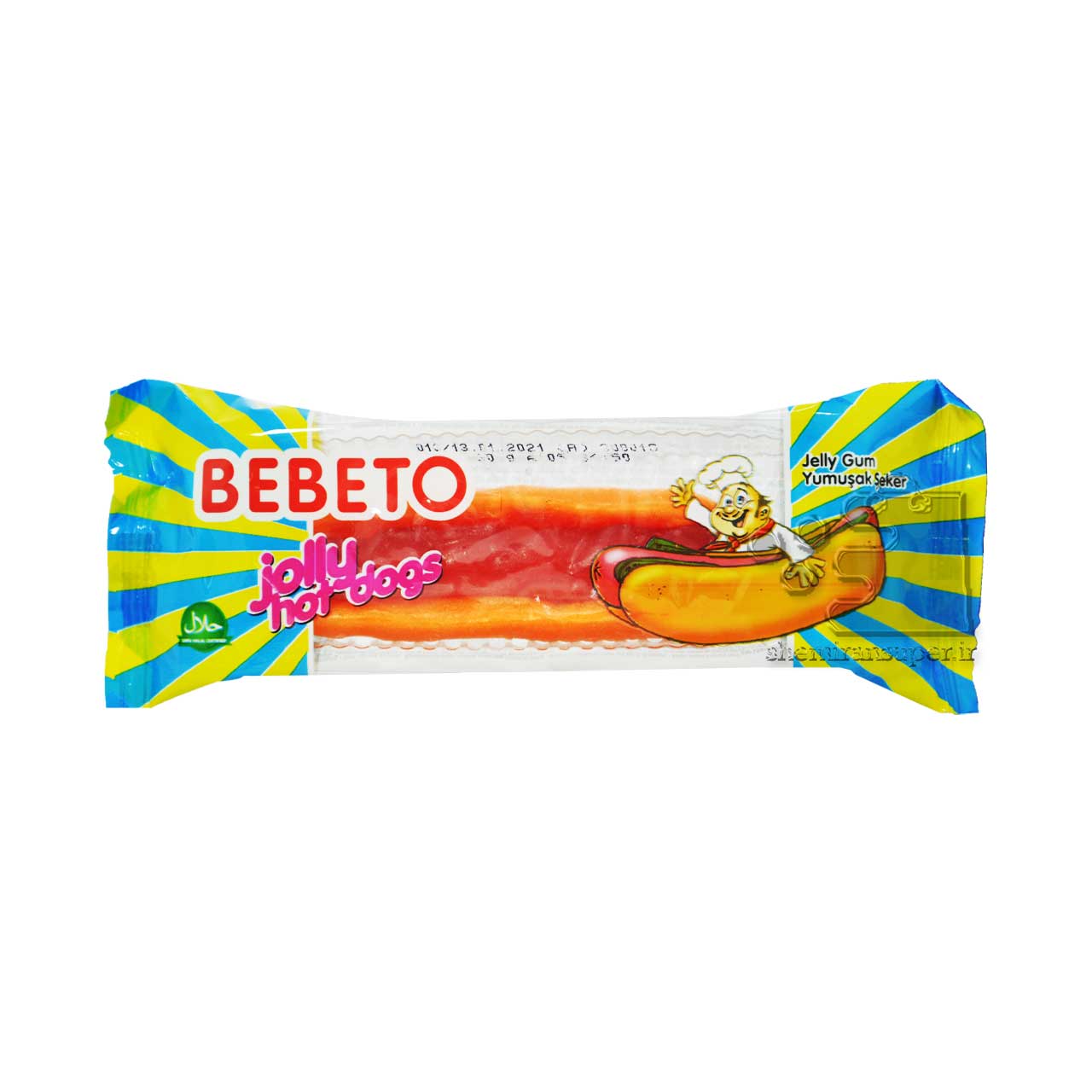 پاستیل مدل هات داگ 30 گرم ببتو - bebeto