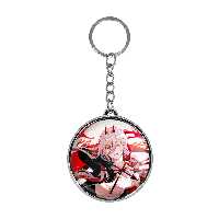 جاکلیدی خندالو مدل دنجی و پاور انیمه مرد اره ای طرح دوطرفه کد 1789717905