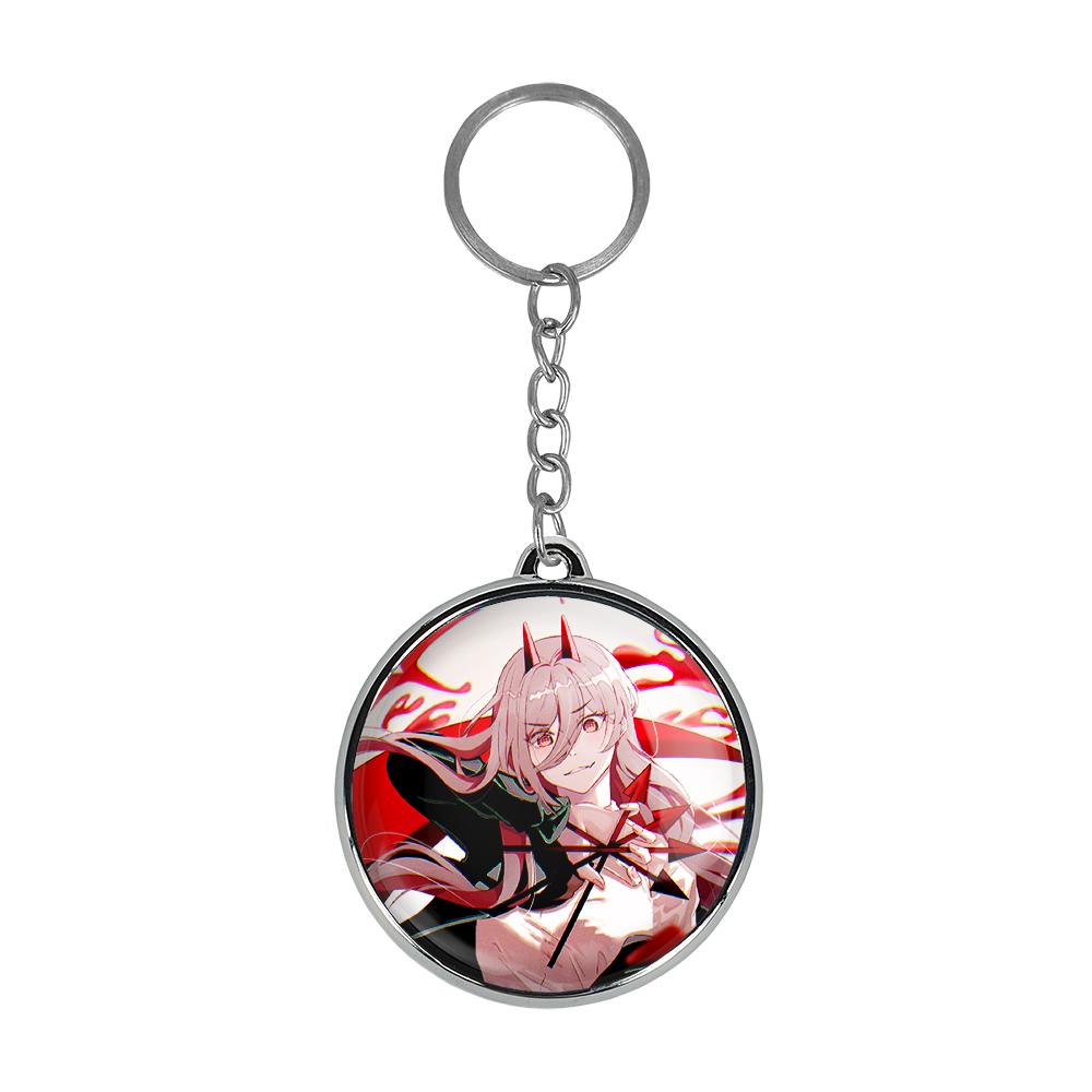 جاکلیدی خندالو مدل دنجی و پاور انیمه مرد اره ای طرح دوطرفه کد 1789717905