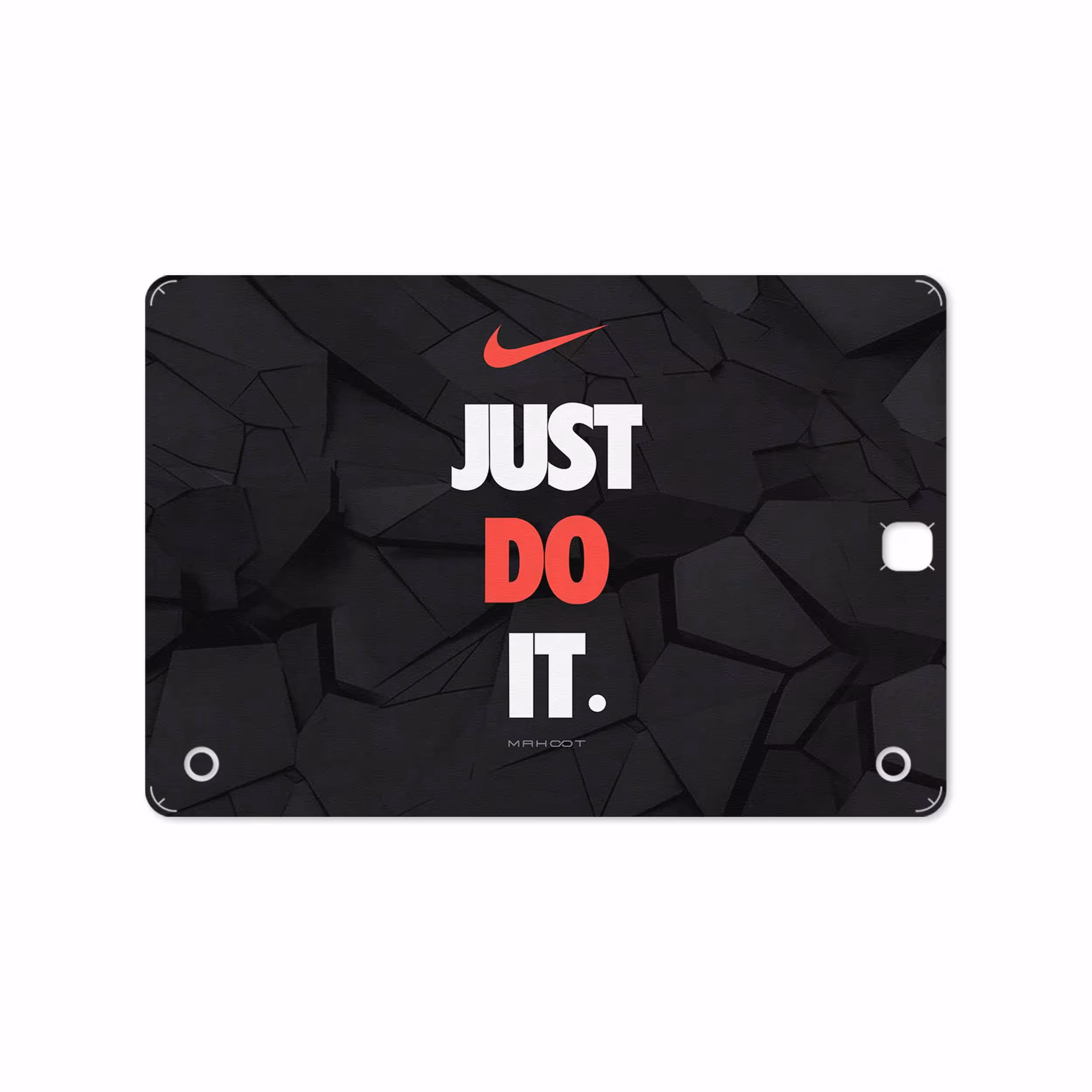 برچسب پوششی ماهوت مدل NIKE-Logo مناسب برای تبلت سامسونگ Galaxy Tab A 9.7 2015 T550