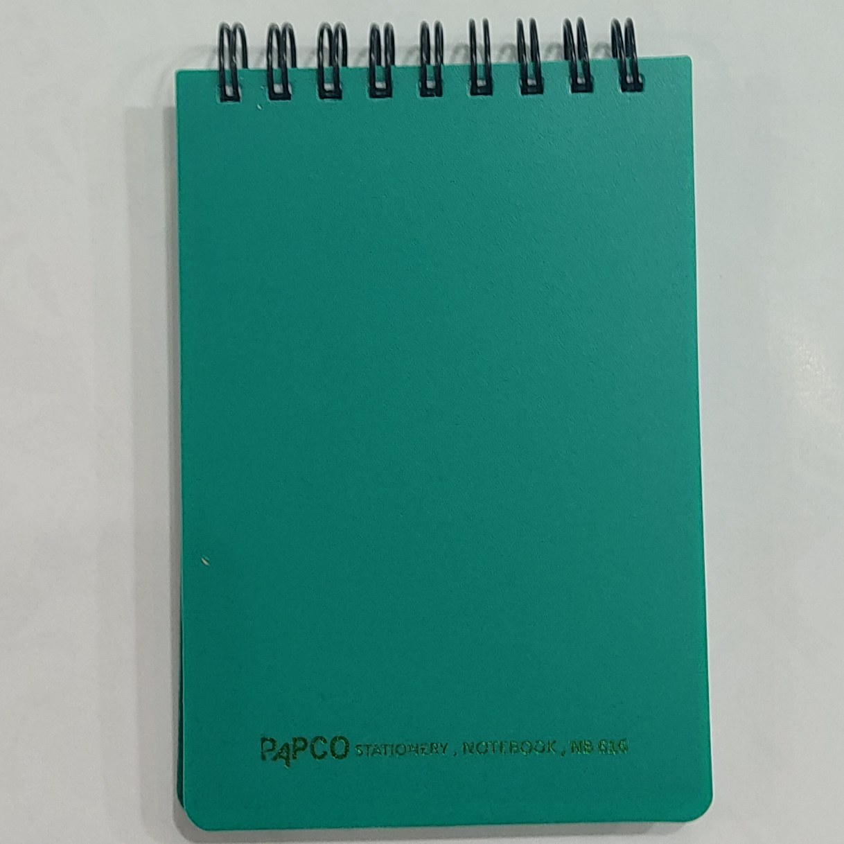 دفترچه یادداشت سیم بالا 100برگ 8.5در12سانتی متر پاپکو