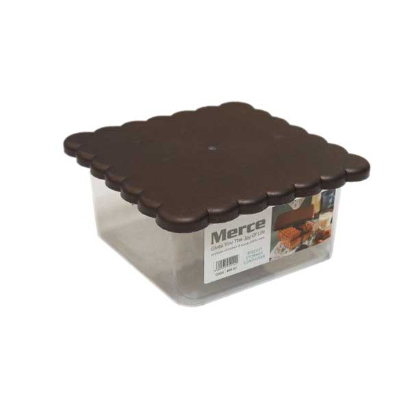 ظرف بیسکویتی مربع مرسه