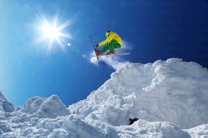 خرید و دانلود عکس Collection of images of ski resorts کد 13217 | پیک فاکس | Pic Fox