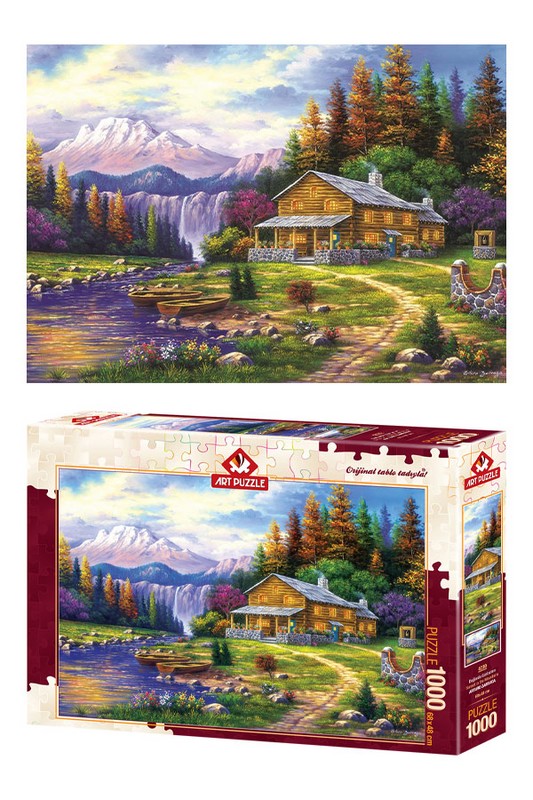پازل sunset in the mountains 4230 1000pcs