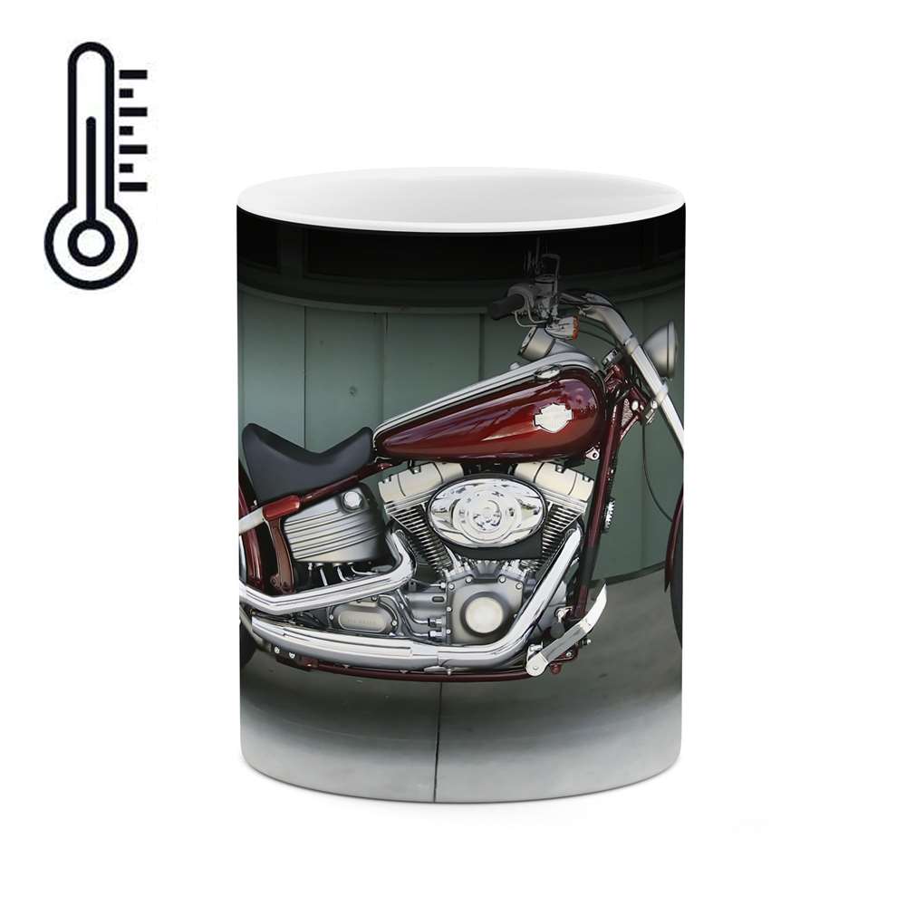 ماگ حرارتی طرح موتور سیکلت هارلی دیویدسون  مدل mgh03648