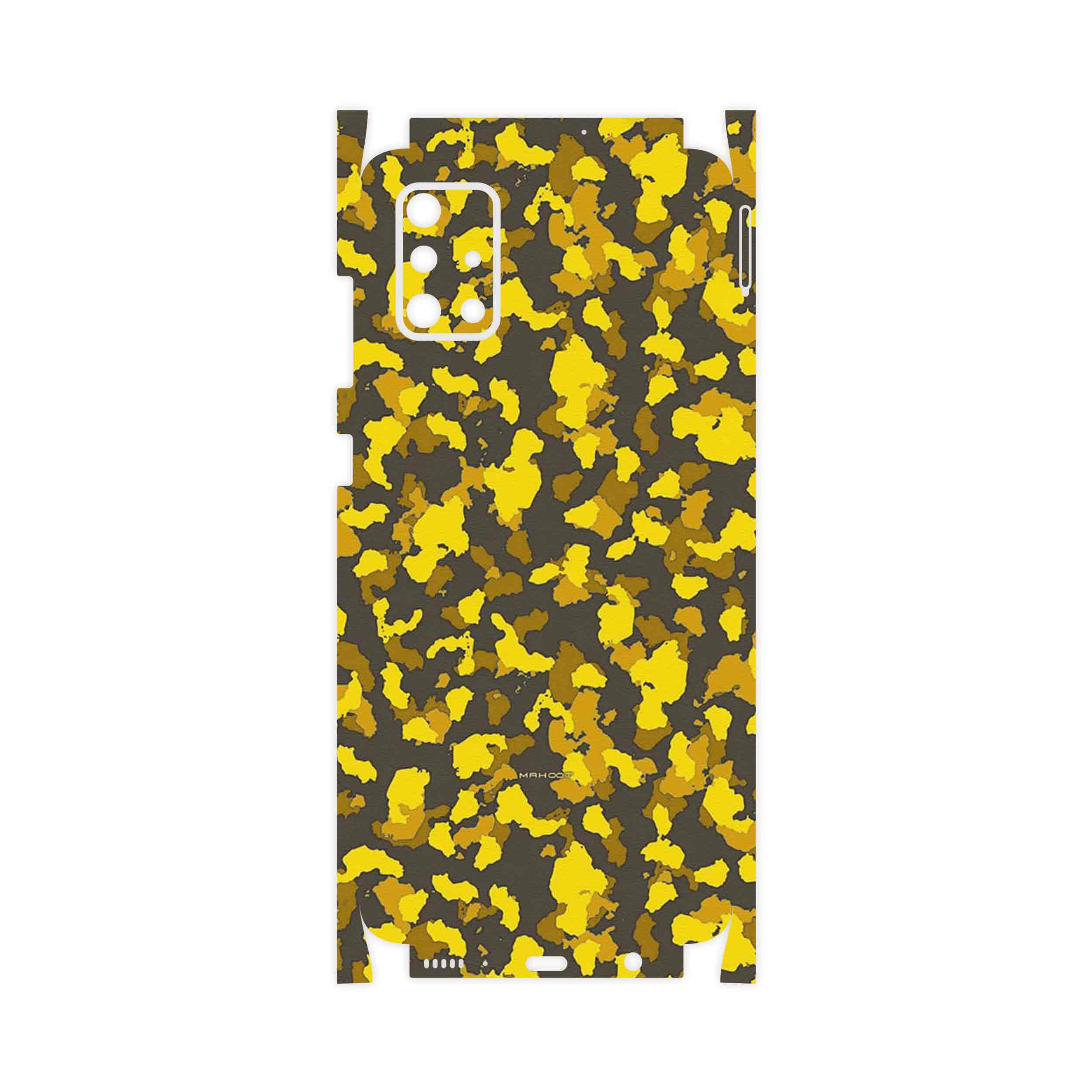 برچسب پوششی ماهوت مدل Yellow Infantry Army-FullSkin مناسب برای گوشی موبایل سامسونگ Galaxy A71
