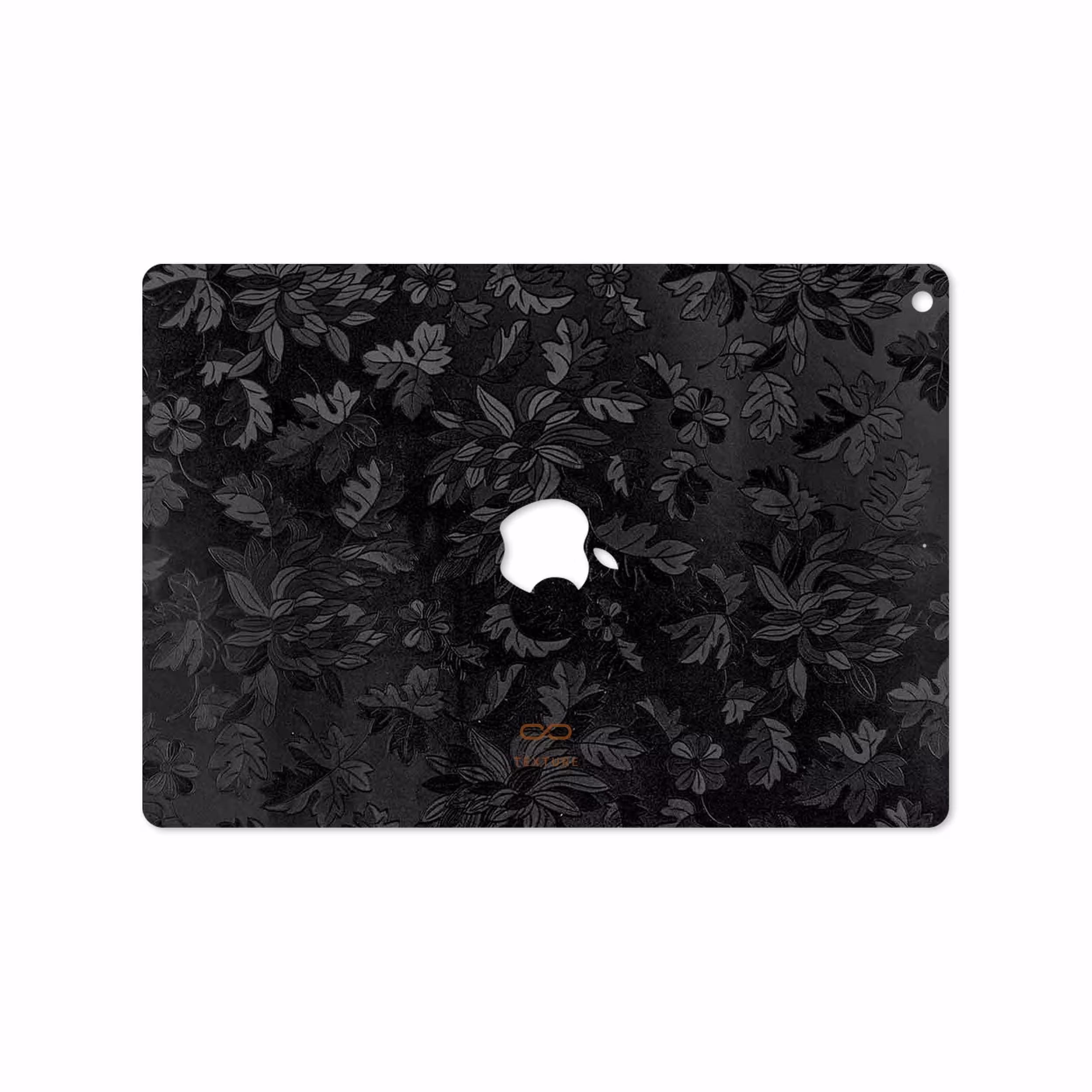 برچسب پوششی ماهوت مدل Black-Wildflower مناسب برای تبلت اپل iPad 9.7 (GEN 5) 2017 A1822