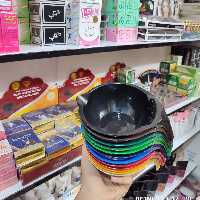 پک 12 عددی کاسه رنگ وفرچه 12 عددی 