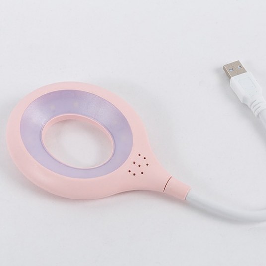 چراغ مطالعه مدل پرتابل یو اس بی صورتی