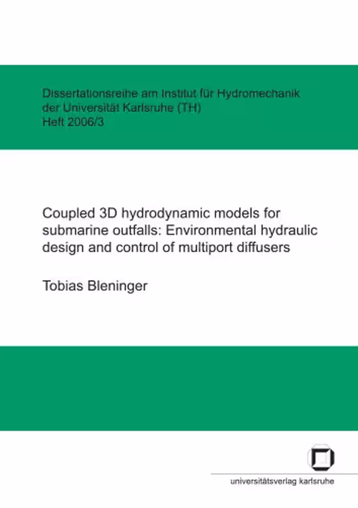 خرید و دانلود نسخه کامل کتاب Coupled 3D hydrodynamic models for submarine outfalls